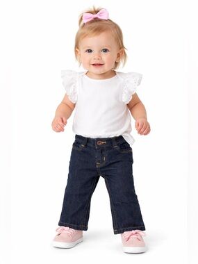 OshKosh B’gosh Baby Boy Jeans 9M Dark Wash Denim | New With Tags